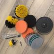 Set 14 perii pentru slefuit Strend Pro Kada, cu 2 adaptoare
