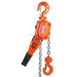 Palan manual cu parghie si lant Vevor 750 kg, Clichet, Inaltime de ridicare 2.8 m, Forta tragere 140 N