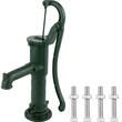 Cismea pentru gradina, Fonta, adancime de pompare max 6 m, Verde, 40 x 15 x 65 cm
