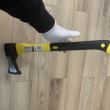 Topor cu pana pentru despicat lemne Strend Pro AX255A, 2200 g, lungime 600 mm, coada fibra sticla