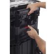 Ansamblu 3 cutii pentru scule Keter Connect Rolling, dimensiune 56.5x37.3x70 cm, cu 2 roti