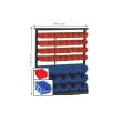 Organizator accesorii Strend Pro HL3202, 47 cutii, 94 x 30 x 115 cm