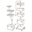 Cutie organizator QBRICK® System ONE 200 Basic, 585x385x190 mm