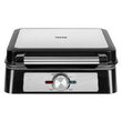 Aparat pentru 4 Wafe, Teesa 1600 W, Termostat, Aluminiu/Inox