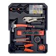 Trusa de scule si unelte Strend Pro Premium ST873, 117 piese, valiza de aluminiu, Cr-V