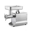 Masina profesionala de tocat carne, Inox, 1100 W, motor fara perii, Capacitate 9.5 kg/min, 2 x site, accesoriu carnati