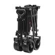 Carucior pliabil pentru gradina, camping, 150 l, 890x540x1080 mm, Capacitate 100 kg, Otel/Nylon, 4 x roti late de 5 inch