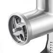 Masina profesionala de tocat carne, Inox, 1100 W, motor fara perii, Capacitate 9.5 kg/min, 2 x site, accesoriu carnati