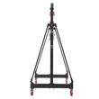 Macara portabila cu palan manual, chingi, max 2000 kg, Inaltime reglabila 2530-3730 mm