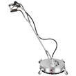 Curatator pavaje pentru masina de spalat cu presiune, Inox, 55-275 Bar, 7.5-32 l/min, Diametru 51 cm, 2 duze