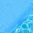 Prelata solara dreptunghiulara pentru piscine, 12.19 × 6.1 m, protectie UV, Albastra, personalizabila