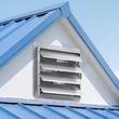 Ventilator evacuare pentru spatii comerciale 413 mm, Jaluzele automate, carcasa Otel, 72 W, 65 dB, 3856 m³/h