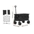 Carucior pliabil pentru gradina, camping, 220 l, 965x600x1070 mm, Capacitate 150 kg, Otel/Nylon, 4 x roti late de 5 inch