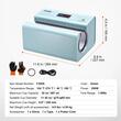 Presa termica cu reglare automata a presiunii, pentru Cani, 550 W, 40-190 ℃,  Albastru