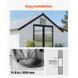Ventilator evacuare pentru spatii comerciale 413 mm, Jaluzele automate, carcasa Otel, 72 W, 65 dB, 3856 m³/h