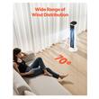 Ventilator turn cu umidificare, alb, 40 W, Telecomanda, 308 x 1017 mm, Silentios 60 dB, Rezervor apa 4 l, Oscilatie, Timer