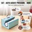 Presa termica cu reglare automata a presiunii, pentru Cani, 550 W, 40-190 ℃,  Albastru