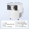 Masina profesionala de facut fulgi de zapada, Capacitate 180 kg/zi, 700 W, Rezervor 4 l, Otel inoxidabil, Racire cu aer