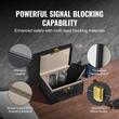 Cutie  Faraday pentru blocare date de apel, Bluetooth, WIFI, GPS, RFID si semnale radio, 150 × 115 × 74 mm