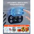 Cutie frigorifica cu compresor, 12V/24V DC 100-240V AC, Capacitate 12 l, -20℃ până la 20℃