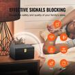 Cutie  Faraday pentru blocare date de apel, Bluetooth, WIFI, GPS, RFID si semnale radio, 160 × 130 × 93 mm