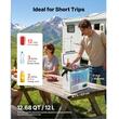 Cutie frigorifica cu compresor, 12V/24V DC 100-240V AC, Capacitate 12 l, -20℃ până la 20℃