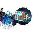 Pompa pentru piscina cu filtru detasabil, 750 W, Debit 15000 l/h, 3450 rpm