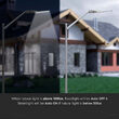 Corp iluminat stradal led, senzor de lumina, 30W, 3000 lm, 4000K,  cip Samsung, corp Aluminiu, 416x138x99 mm, IP65