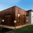 Felinar solar pentru gradina, Aluminiu, 2 W, Exterior IP65, Negru, 110 lm, Lumina calda si rece