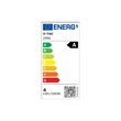 Bec led, forma ST64, E27, putere 4W, filament, 3000K, Edison