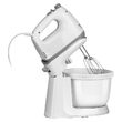 Mixer cu bol rotativ 3.4 l, White 400 W, 5 trepte de viteza, functie turbo