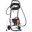 Pompa de vopsit pentru suprafete mari, putere 950 W, 2 l/min, 207 Bar, lungime furtun 15 m, cadru cu roti