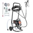 Pompa de vopsit pentru suprafete mari, putere 950 W, 2 l/min, 207 Bar, lungime furtun 15 m, cadru cu roti