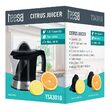 Storcator electric citrice, Teesa 2 x conuri, 40 W, capacitate 1 l, 2 sensuri de rotatie