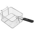 Friteuza dubla electrica Vevor Inox, 2 x 2500 W, capacitate ulei 2 x 6 l, dimensiune 560 x 430 x 310 mm