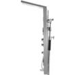 Panou dus hidromasaj, Vevor Inox, 6 functii, Led, 20x6.6x122 cm