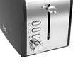 Prajitor de paine Inox, cu 6 niveluri de rumenire, 2 felii, 850 W