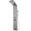 Panou dus hidromasaj, Vevor Inox Argintiu, 5 functii, Led, 122x6.6x20cm