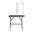Masa toaletaj pentru animale cu talie mica/medie, Max 150 kg, 914.4 x 609.6 mm, Otel, Pliabila 1 x Brat