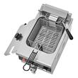 Friteuza profesionala Inox, 3000 W, Capacitate 5.9 l, dimensiune 535x295x330 mm, 80°C - 200°C