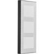 Set 4 panouri acustice fonoabsorbante, 600 x 300 x 50 mm, Negru, Autoadezive
