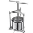 Presa manuala pentru struguri/fructe moi, Inox, Volum 6 l