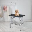 Masa toaletaj pentru animale cu talie mica/medie, Max 150 kg, 914.4 x 609.6 mm, Otel, Pliabila 1 x Brat