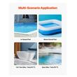 Aspirator piscina cu acumulator 4 Ah, Maner telescopic 225 cm, 32 l/min, Putere 18 W, Autonomie 60 min
