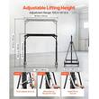 Macara portabila cu carucior manual, chingi, max 2300 kg, Inaltime reglabila 2550-3750 mm