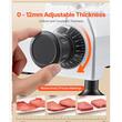 Feliator carne profesional, 240 W, Diametru disc 250 mm, Grosime reglabila 0-12 mm, 300-450 rpm