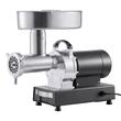 Masina profesionala de tocat carne, Inox, 1100 W, motor fara perii, Capacitate 9.5 kg/min, 2 x site, accesoriu carnati, 2 x lame
