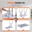 Masa toaletaj pentru animale cu talie mica/medie, Max 150 kg, 914.4 x 609.6 mm, Otel, Pliabila 1 x Brat