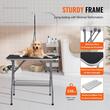 Masa toaletaj pentru animale cu talie mica/medie, Max 150 kg, 914.4 x 609.6 mm, Otel, Pliabila 1 x Brat