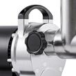 Masina profesionala de tocat carne, Inox, 1100 W, motor fara perii, Capacitate 9.5 kg/min, 2 x site, accesoriu carnati, 2 x lame